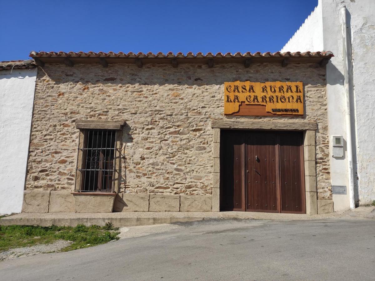 Casa Rural La Carriona Segura de Leon ภายนอก รูปภาพ